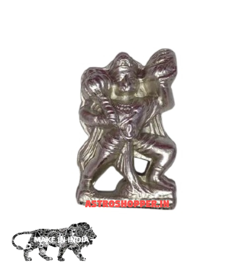 Parad Hanuman Statue (150gm.) | Mercury Hanuman Idol ( Activated & Siddh )